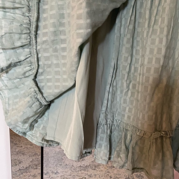 Green American Eagle Wrap Dress - Picture 4 of 4